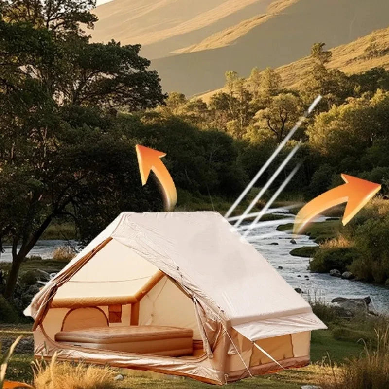 Oxford Cloth Camping Fully Automatic Inflatable Tent GlowCart