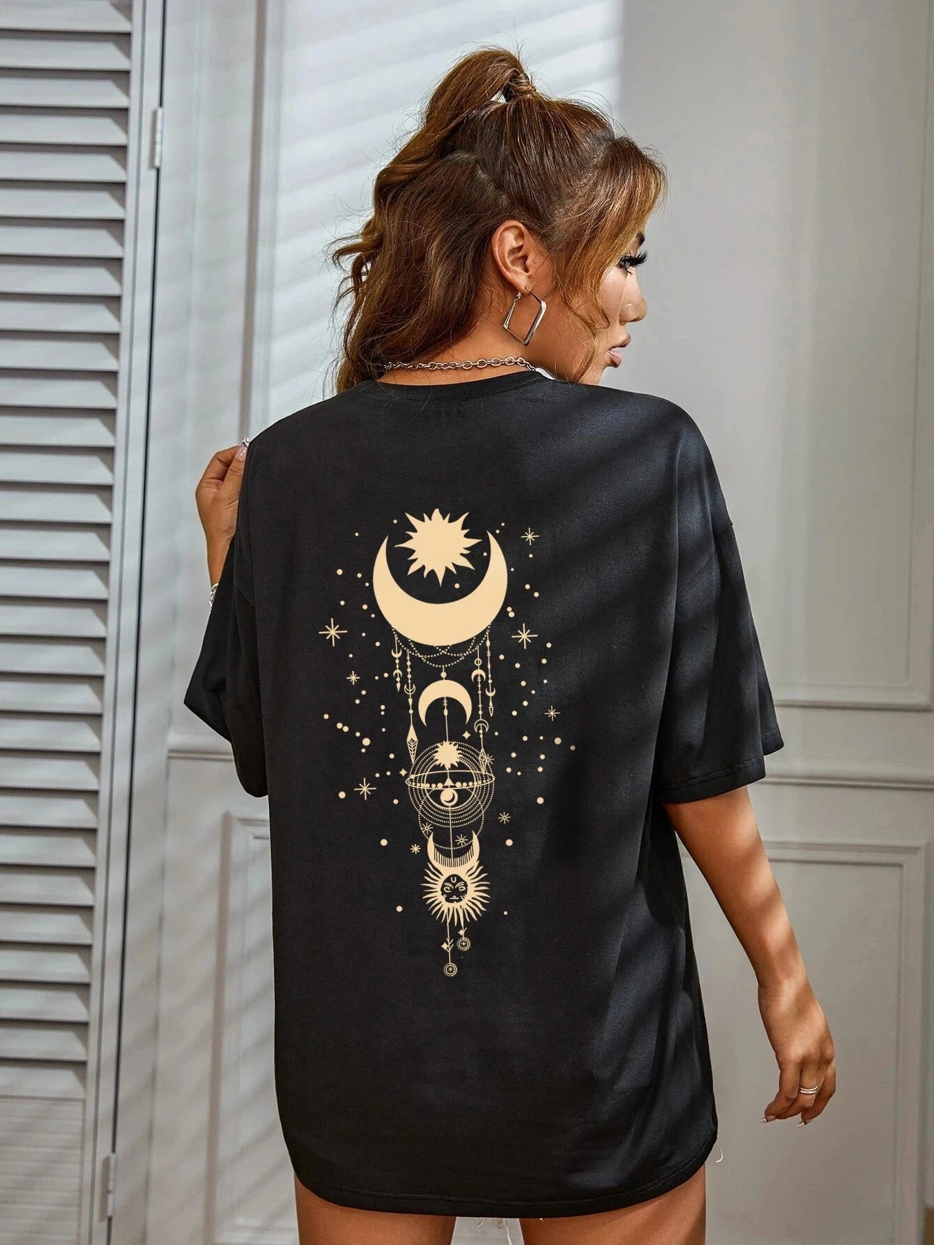 New Fashionable Casual T-shirt Clothing Simple Round Neck GlowCart