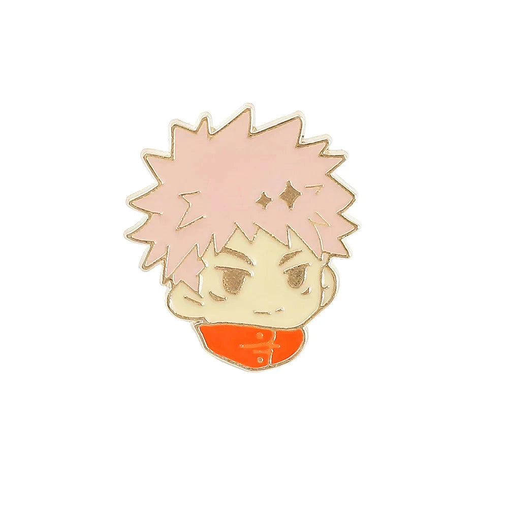 Anti-exposure Brooch Cute Cartoon Commemorative Metal Badge GlowCart