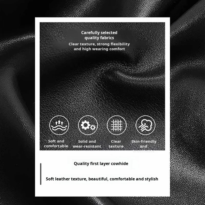 Men's Casual Shoes Spring Autumn Depressurized Breathable Lacefree Leather Shoes Super soft and wear-resistant Men's Board Shoes GlowCart