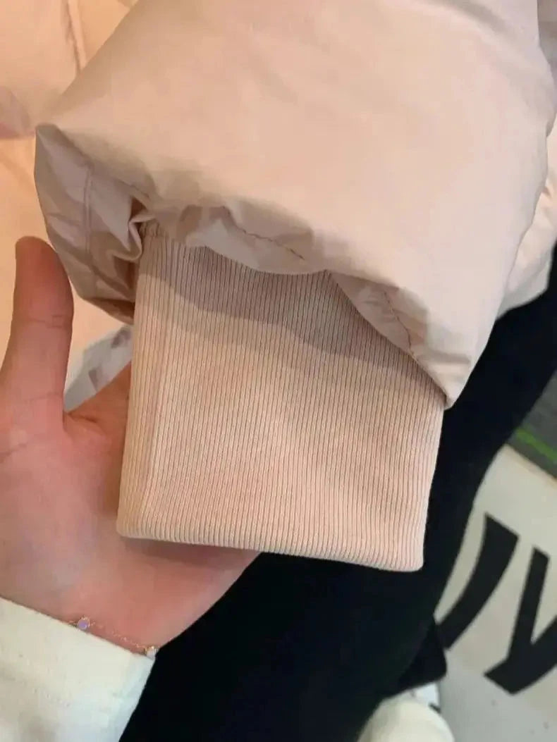 Hooded Cotton Jacket Women 2024 New Thickened Warm Long GlowCart