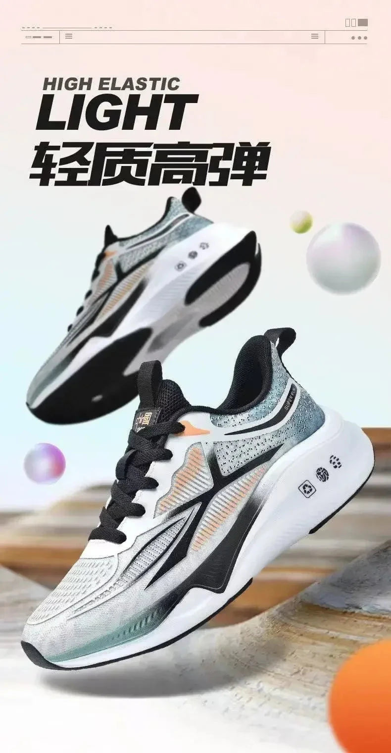 Running & Walking Men's Shoes - Lace-up, Lightweight, GlowCart