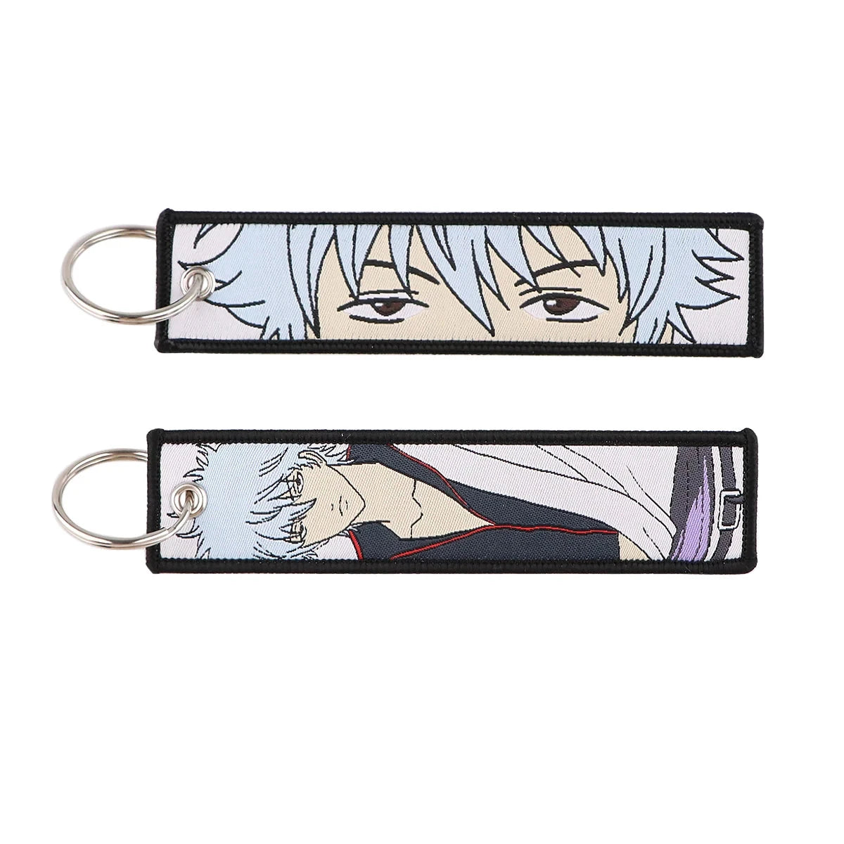 Classic Anime Cool Embroidery Key Fobs Key Tag Motorcycles GlowCart