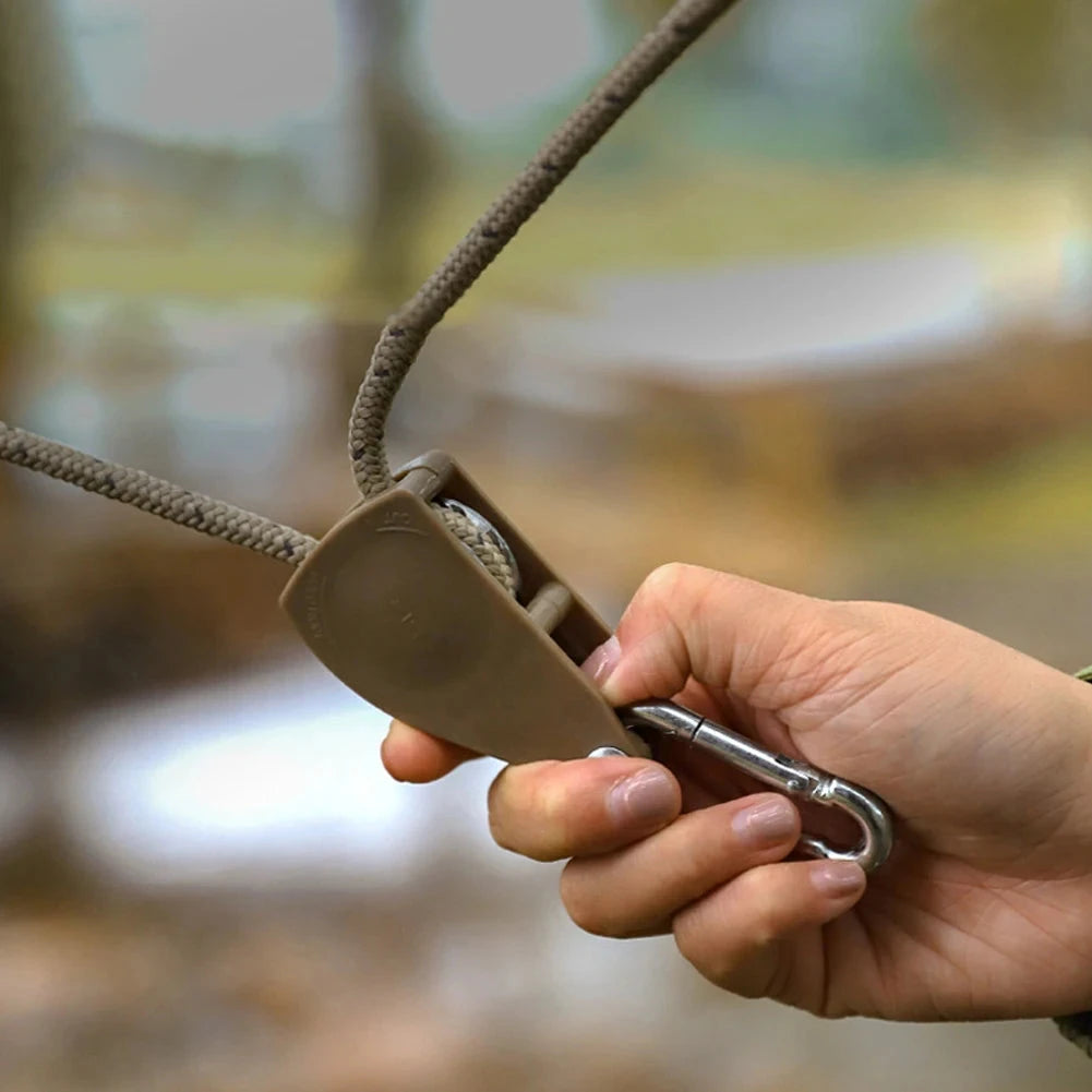 1PC 4M Outdoor Tent Windproof Rope Adjustable Lanyard GlowCart