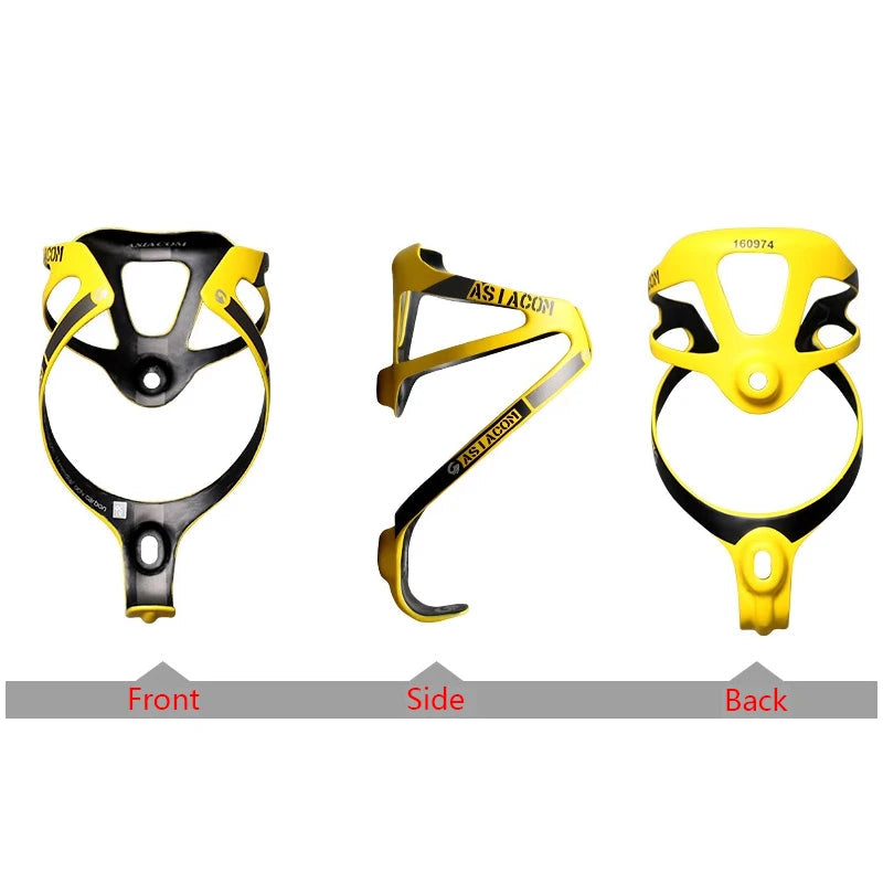 Newest lightest 16g 8 colors ASIACOM Road bicycle matt UD full carbon water bottle cages Mountain bike carbon holder cages parts GlowCart