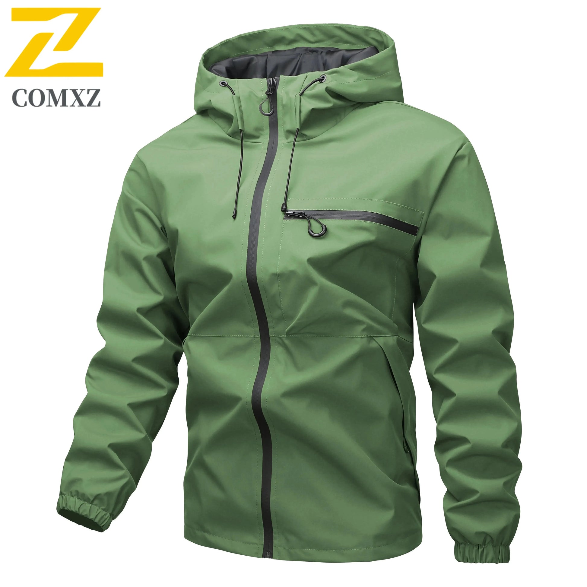 Mountain Hiking Jacket Mens Autumn 2025 New Casual Zipper GlowCart