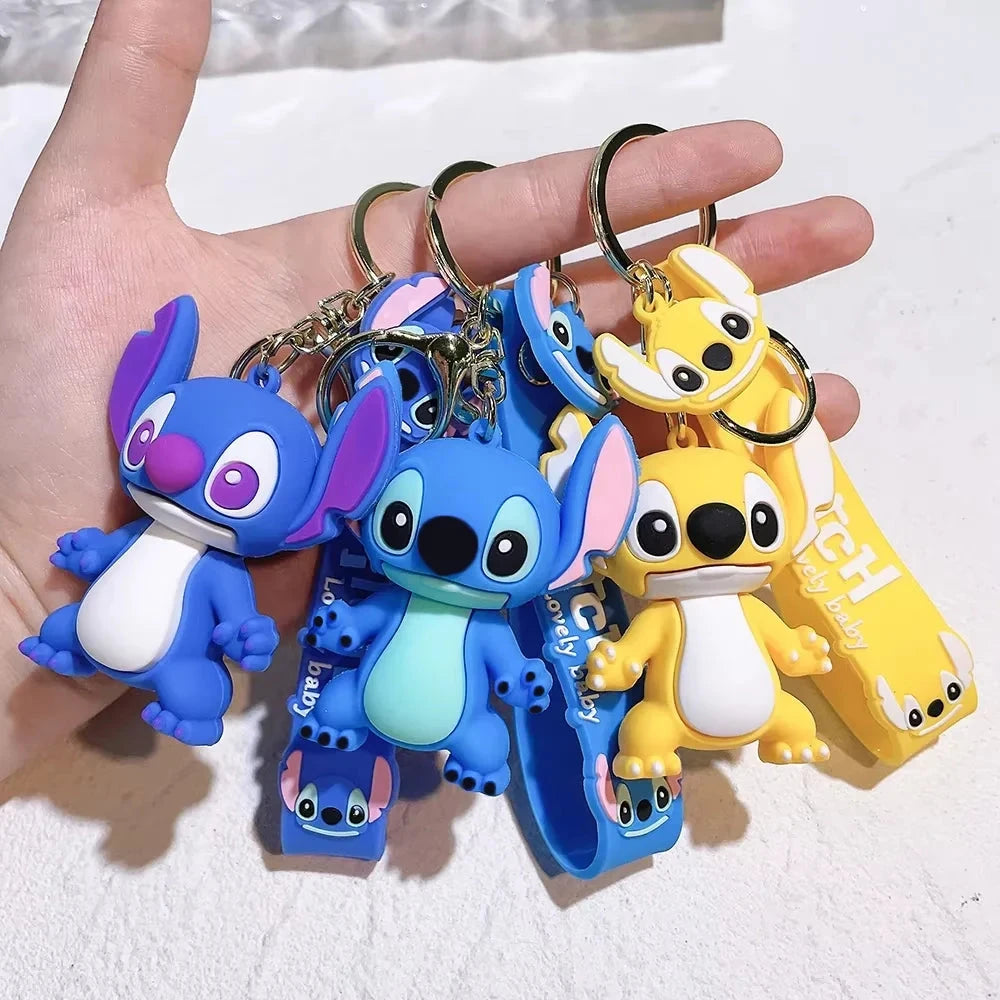 Lilo & Stitch Toys Keychian Anime Stitch Pendant Keychain GlowCart