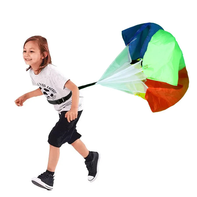 Multicolor Resistance Parachute For Speed Training Kids Running Drag Chute Soccer Football Games Children Toys Outdoor Sports GlowCart