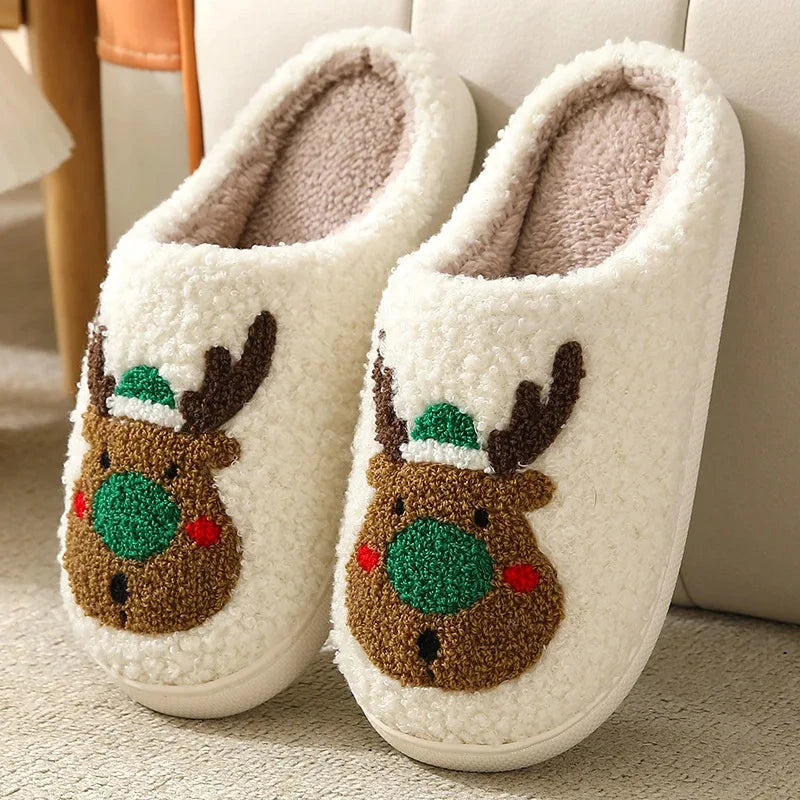 New Winter Lovely Women Slippers Girls Fashion Flowers Home GlowCart