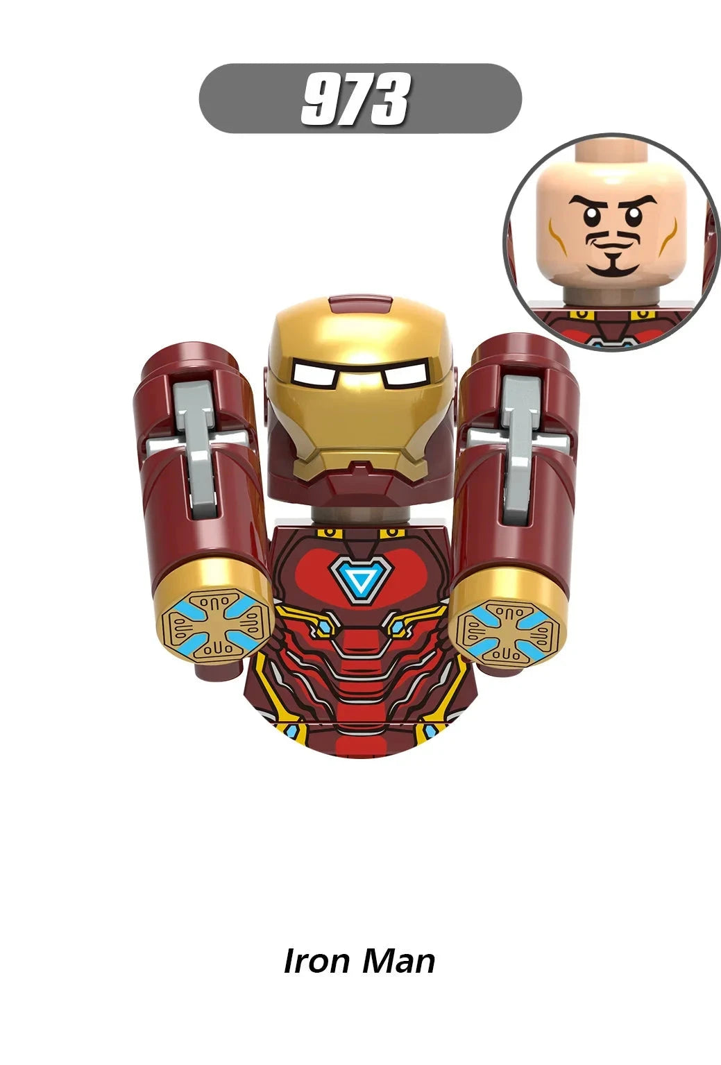 1002 Marvel Deadpool Iron Man Riot Thor Building Brick toy GlowCart