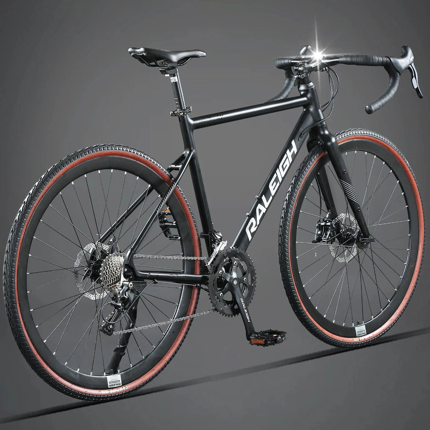 Lightweight High Performance Road Bike 24/27/16/18 Speed Dual Disc Brake Ultra-light Road Racing Speed Change Gravel Bicicleta GlowCart