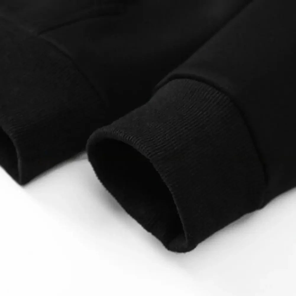 Trendy Sweatshirt Coat Front Pockets Warm Zipper Lamb Wool GlowCart