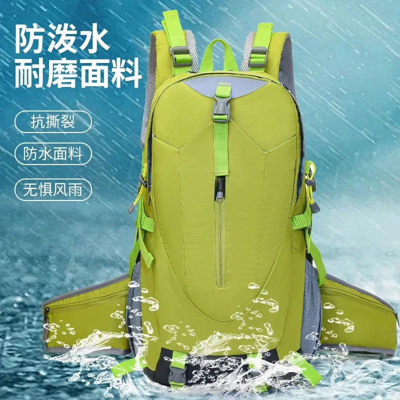New Outdoor Travel Hiking Backpack Waterproof 25-35L GlowCart