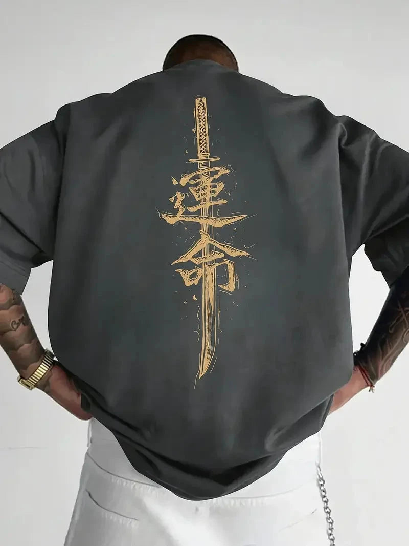 A men's short sleeved T-shirt made of pure cotton with a GlowCart