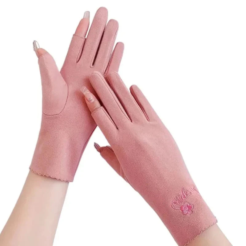 2025New Touchable Screen Winter Gloves Warm Coldproof Skiing Gloves Windproof Full Finger Gloves Gift GlowCart