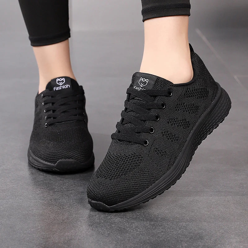 2024 Women Sport Shoes Fashion Platform Sneakers Ladies