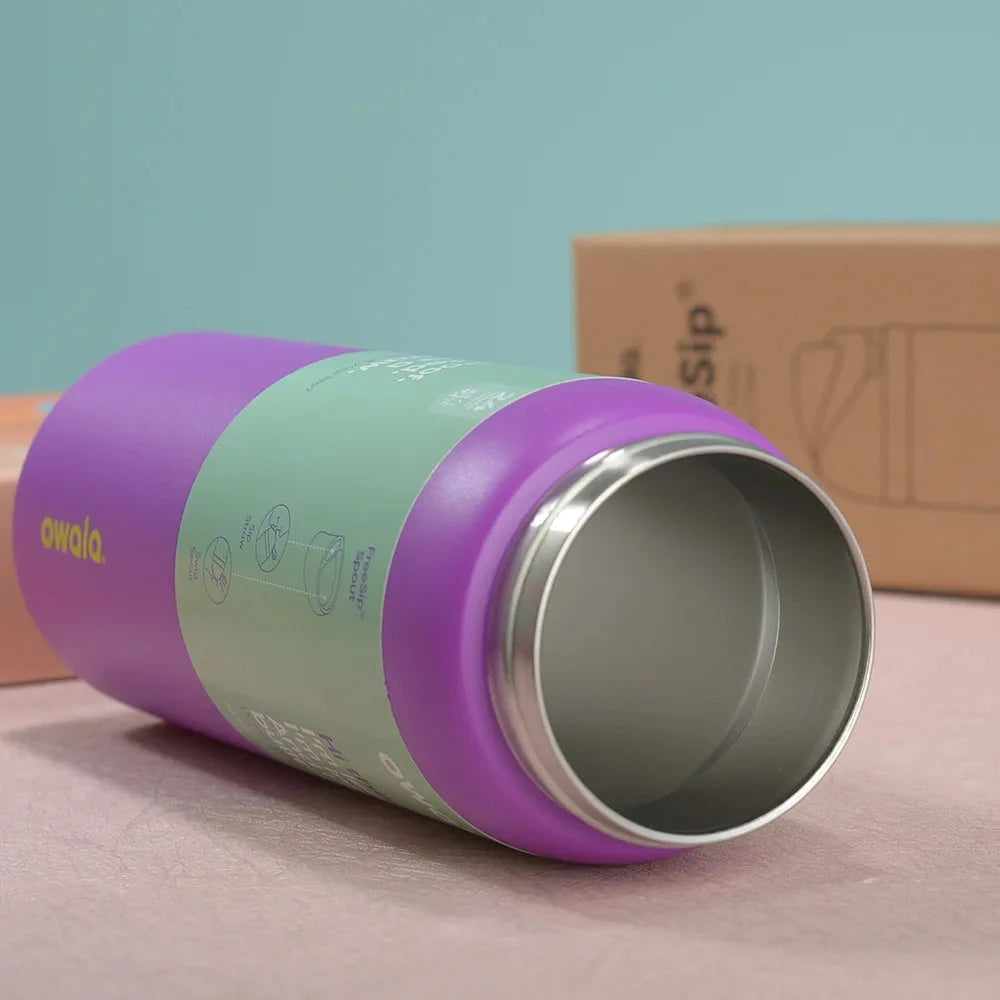 Owala Insulated Stainless Steel Water Bottle with Straw, GlowCart