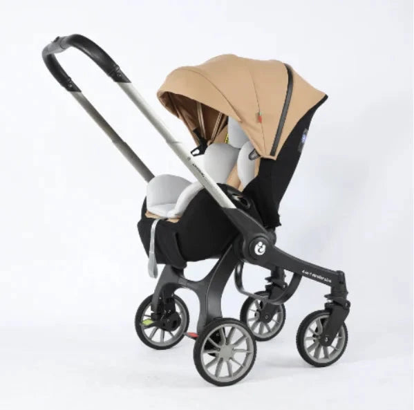 Baby Stroller 3 in 1 With Car Seat Baby Cart High Landscope Folding Baby Carriage Prams For Newborns Pram 4 in 1 GlowCart