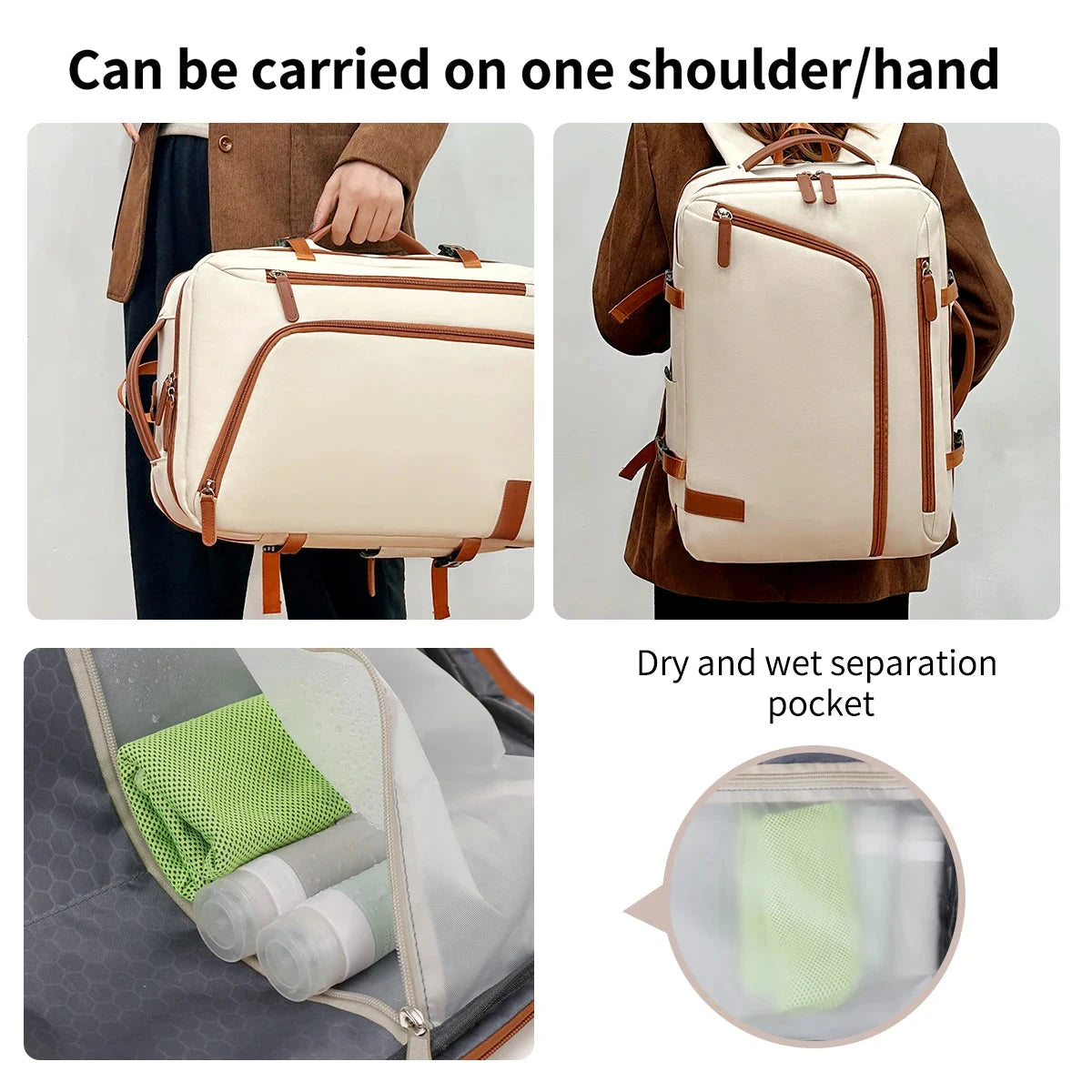 Backpack Unisex New Simple Business Computer Backpack GlowCart