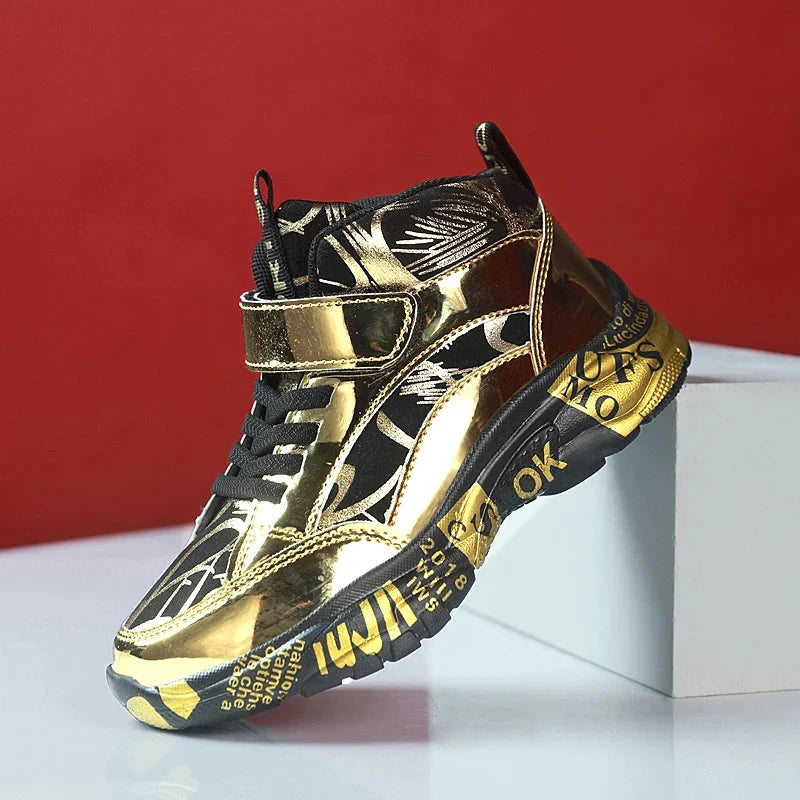 sAutumn breathable boys and children's sports shoes casual running shoes GlowCart