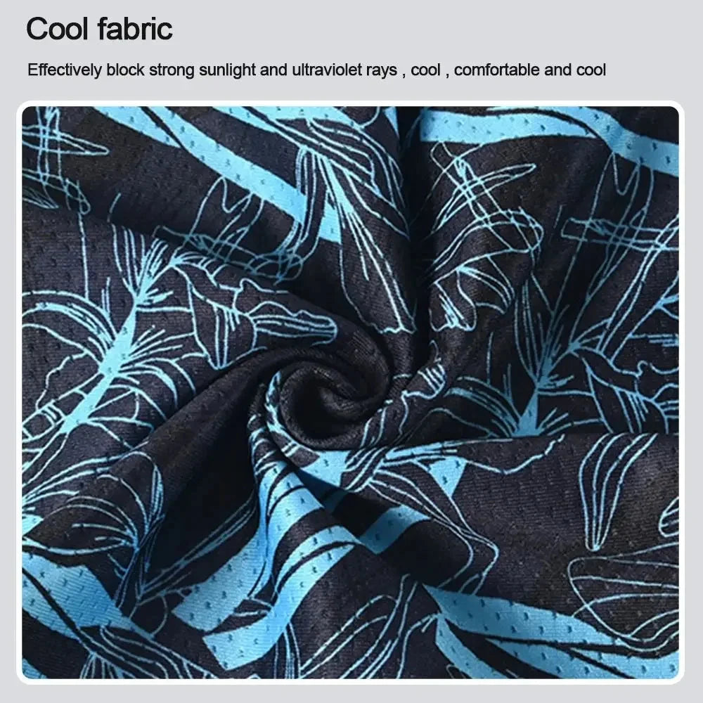 Summer Cool Balaclava Ice Silk Cycling Full Face Cap Sun GlowCart