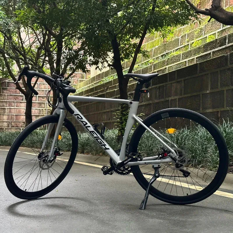 Aluminum Alloy Gravel Road Bicycle ,16/18/24/27 speed Racing Bike with 40/60mm wheel,Gravel Bike For Man Women Adult Student GlowCart