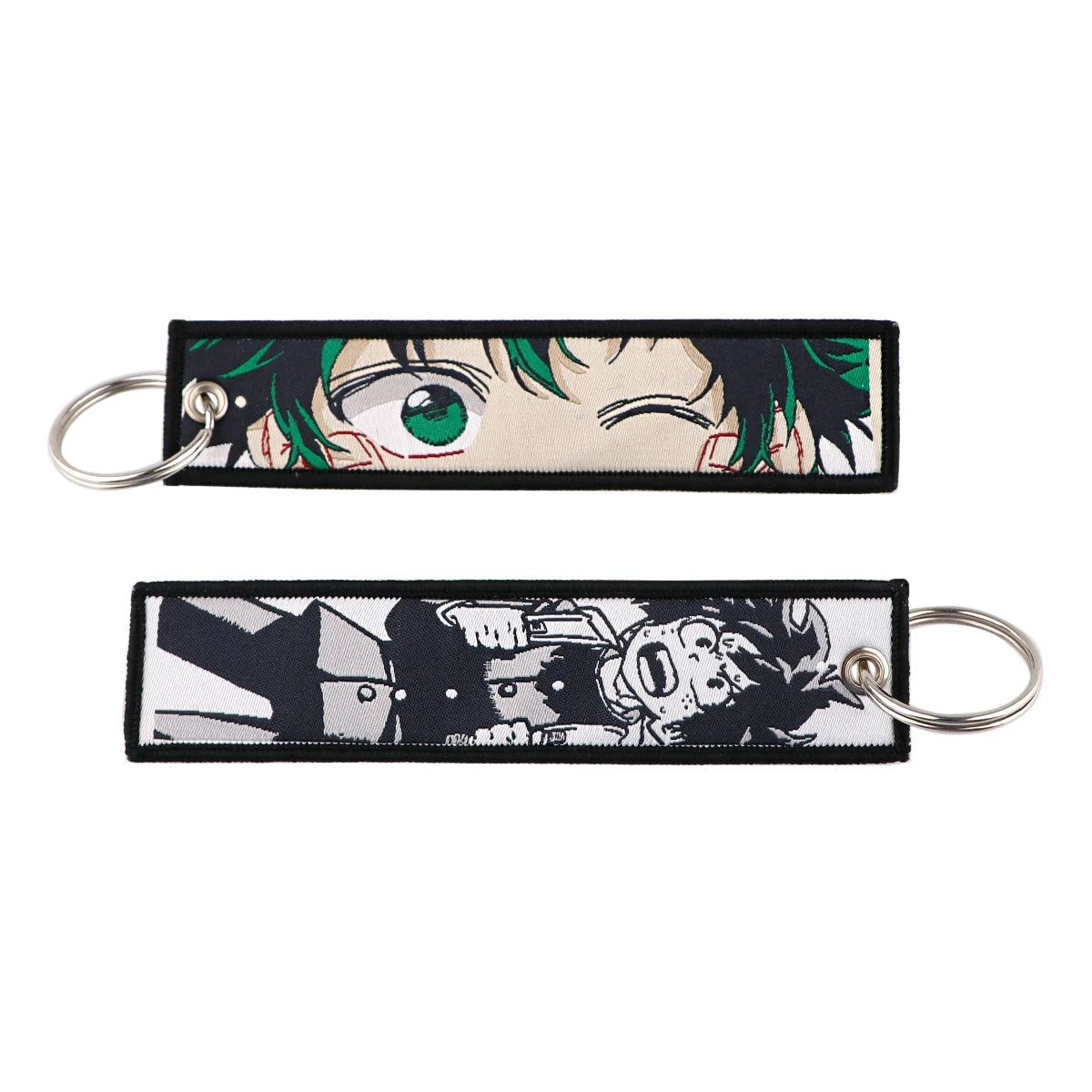 Classic Anime Cool Embroidery Key Fobs Key Tag Motorcycles GlowCart