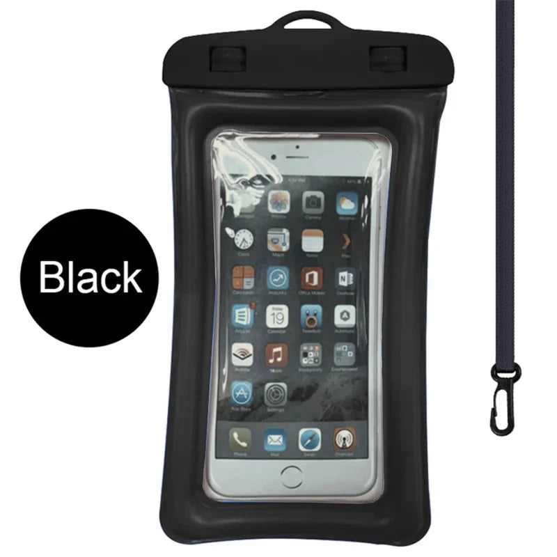 IP68 Universal Waterproof Phone Cases Bag For iPhone 16 15 GlowCart