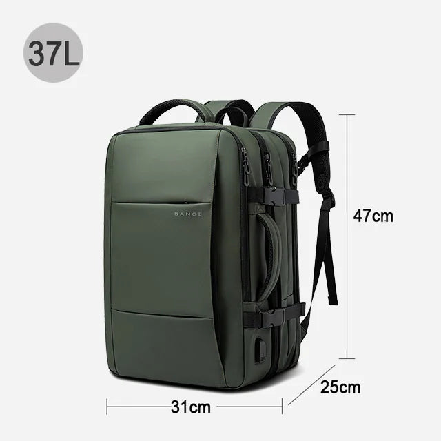 BANGE Travel Backpack Men Business Backpack School