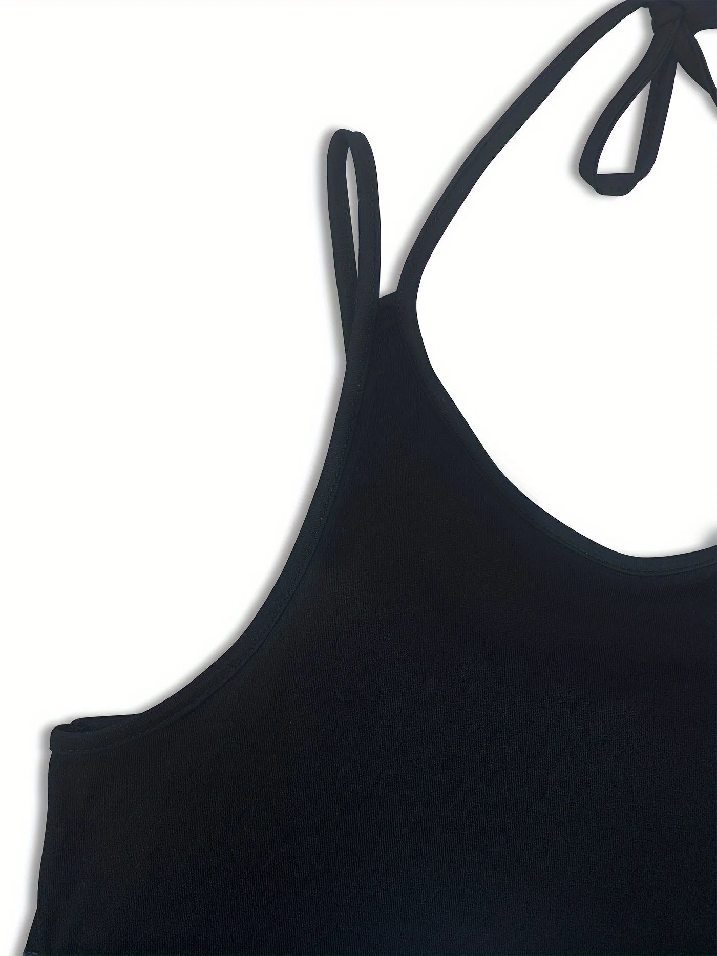 pattern  Print  Curvy Hem Cami Dress, Sexy Sleeveless Spaghetti Strap Loose Maxi Dress, Women's Clothing GlowCart