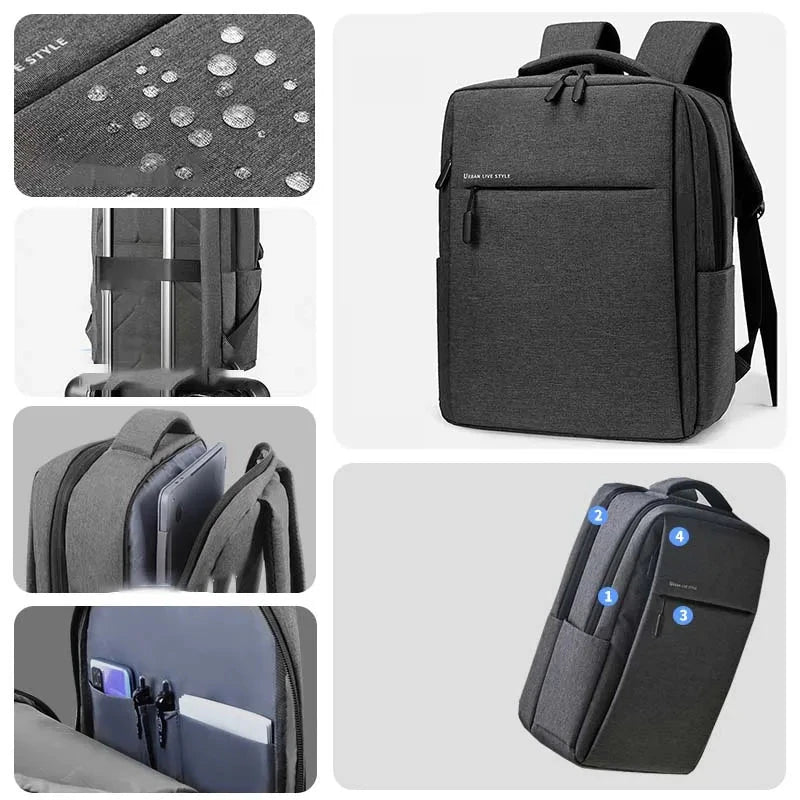 Laptop Backpack 17.3 inch Large Capacity Travelling GlowCart