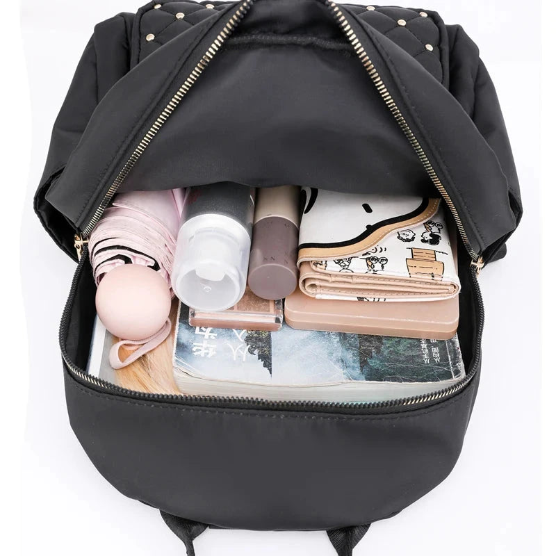 Fashion Backpacks Women High Quality Nylon Backpack Female GlowCart