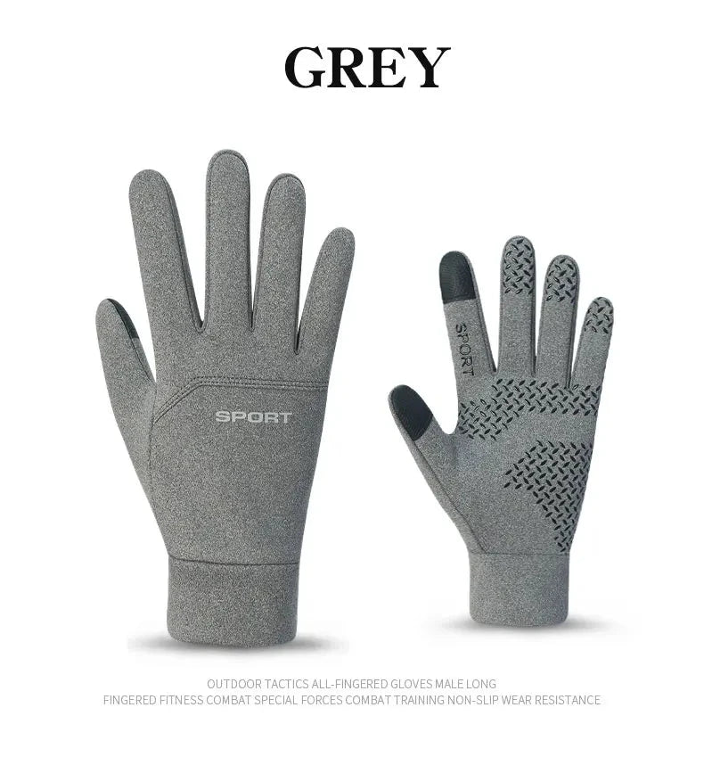 Football Gloves Waterproof Thermal Grip Outfield Cycling Player Bicycle Field Bike Sports Sports Outdoor Guantes Moto GlowCart