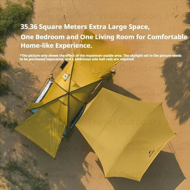 Naturehike Dune 10.9 · One-Bedroom Tent Vinyl Ultralight GlowCart