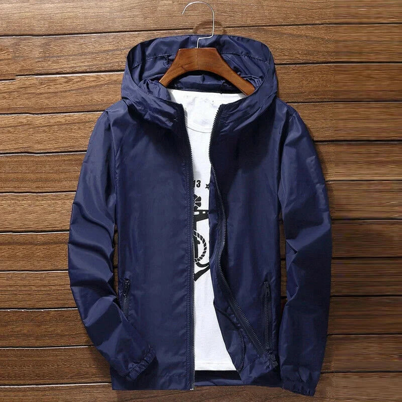 S-7XL Windproof Quick Dry Coat Ultra-Light Waterproof Jacket GlowCart