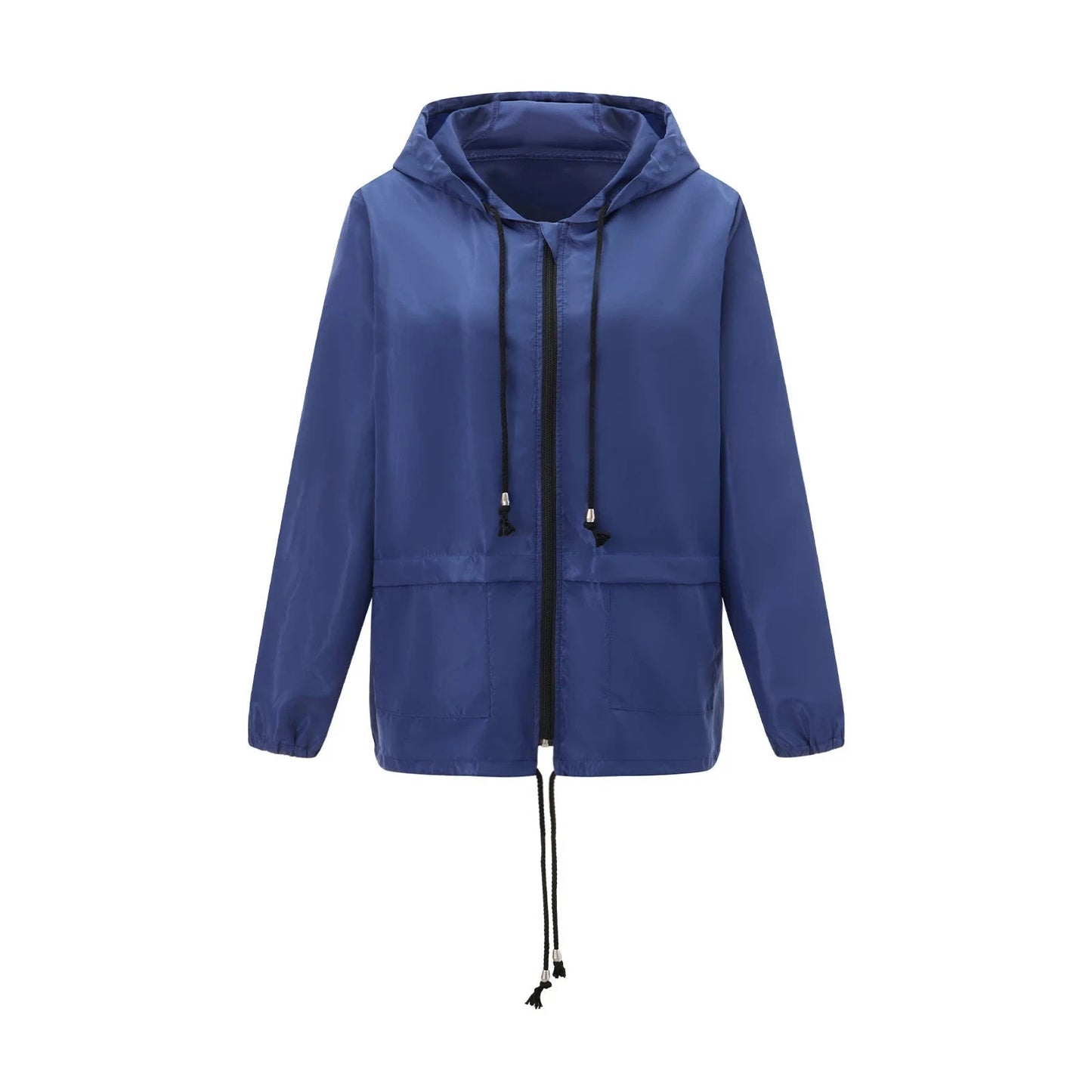 Women Lightweight Packable Raincoat Waterproof Hooded GlowCart