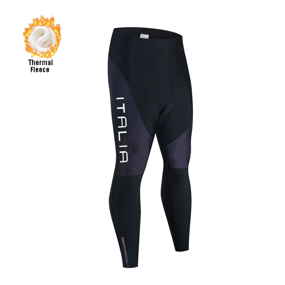 2026 New Winter Thermal Fleece Cycling Jersey Set Long Sleeve MTB Racing Bike Jersey Suit For Men Bib Pants Set Cycling Clothing GlowCart