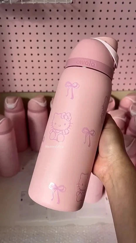 Owala Insulated Stainless Steel Water Bottle with Straw, GlowCart