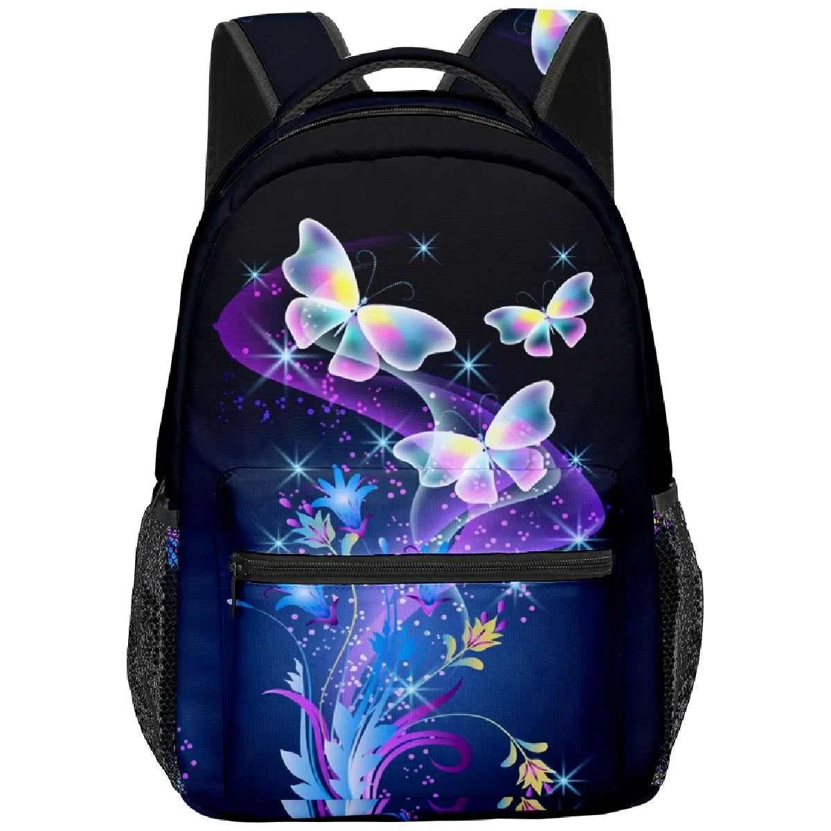 Trendy Popular Funny butterfly student Bookbag Notebook GlowCart