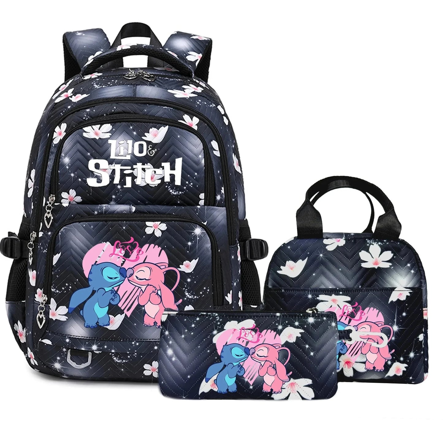 Lilo Stitch Large Capacity Backpack Daypack Lightweight GlowCart