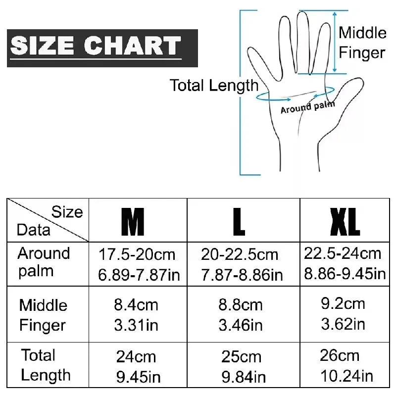 Autumn Winter Warm Windproof Waterproof Touch Screen Gloves GlowCart