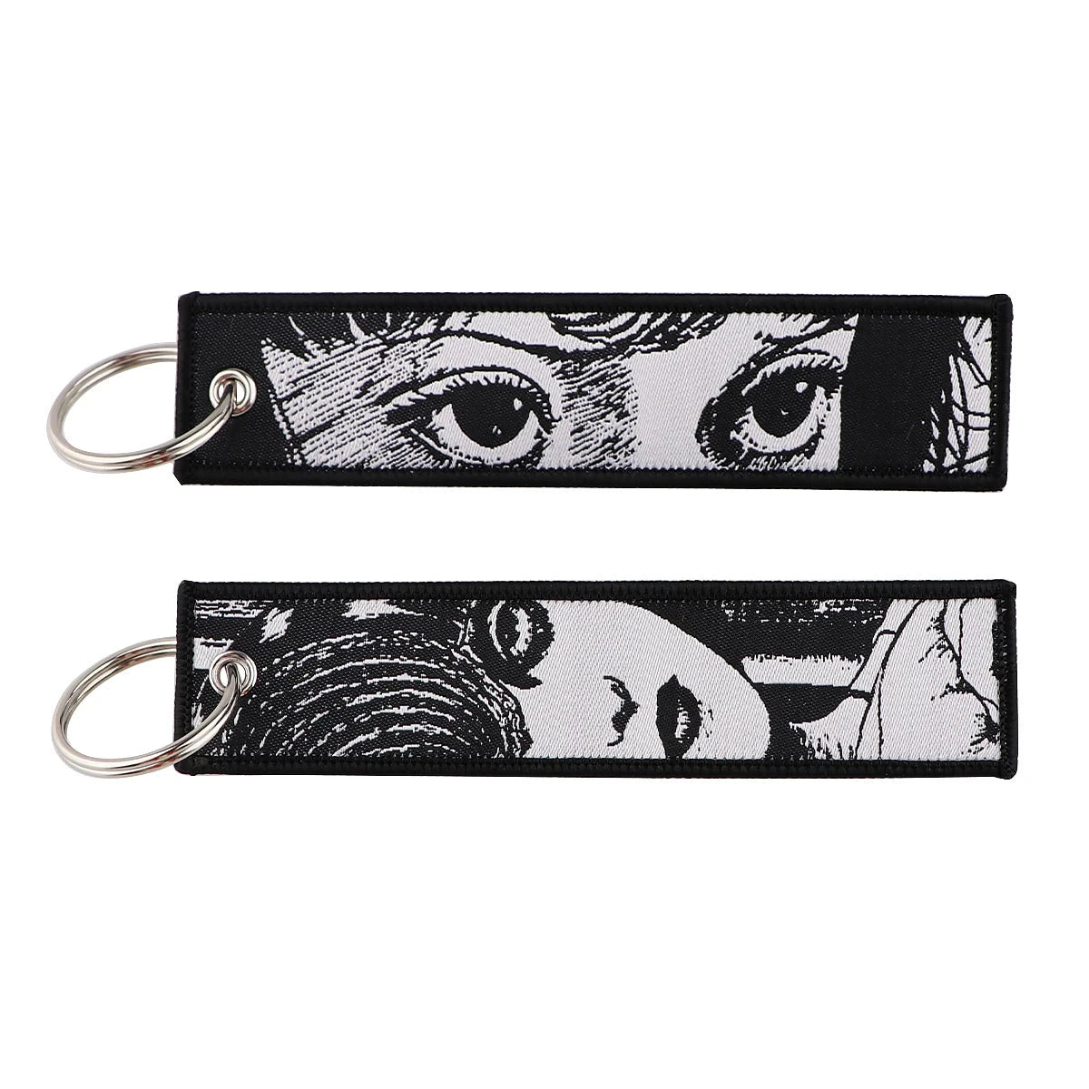 Classic Anime Cool Embroidery Key Fobs Key Tag Motorcycles GlowCart