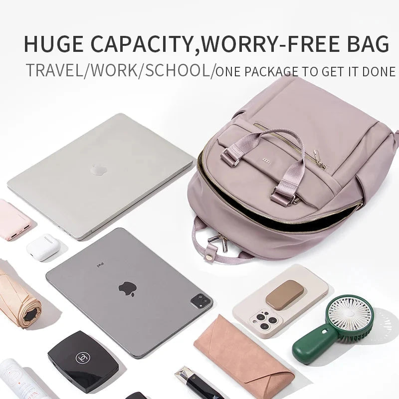 LEFF Large Capacity Women Backpack Outdoor Travel Waterproof GlowCart