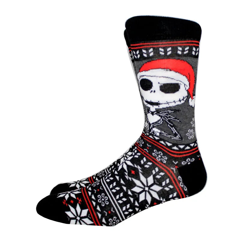 New Anime Funny Socks Long Men's Socks Cosplay Hip Hop Novelty HALLOWEE Crazy Soken Skateboard Socks horrible Women's Socks GlowCart