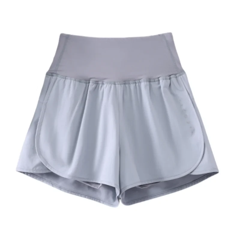 DRUR Women Yoga Shorts High Waist Double Layer Running Gym Shorts With Pocket Summer Sportswear Fitness Clothes Jogger Short New GlowCart
