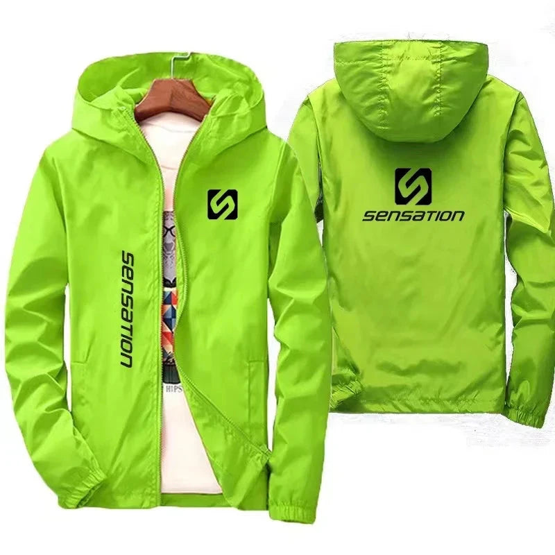 New high quality men's jacket Windbreaker Spring autumn GlowCart