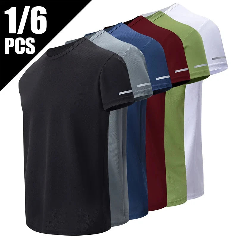 1/2/4Pcs Men's Summer Solid Color Mix And Match GlowCart