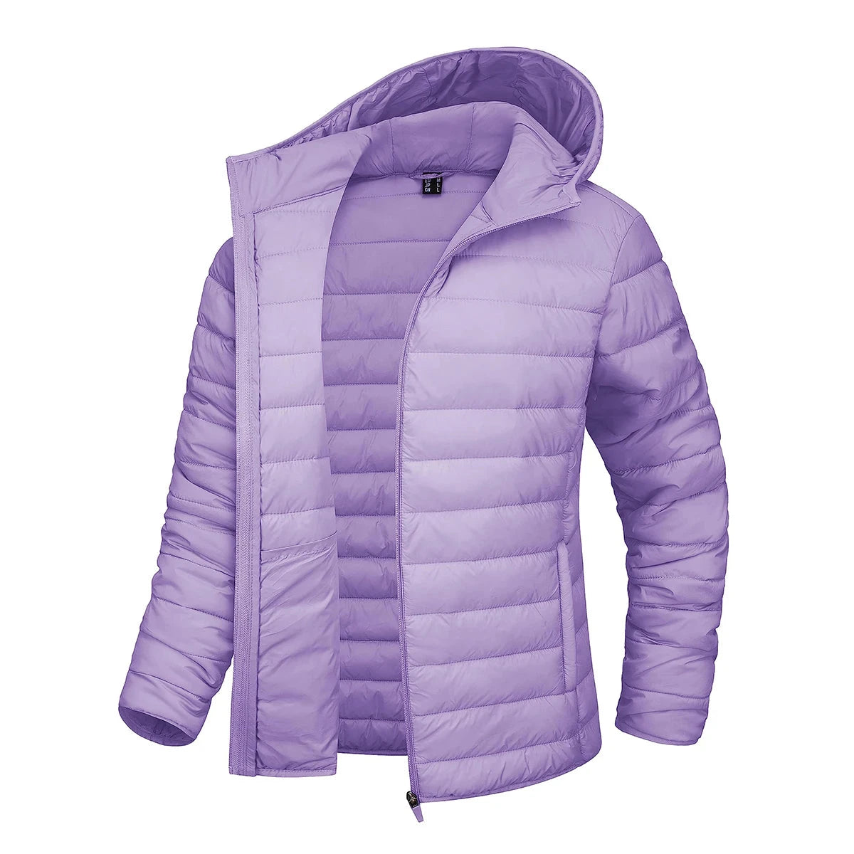 MAGCOMSEN Women‘s Lightweight Hooded Puffer Jacket Full Zip GlowCart