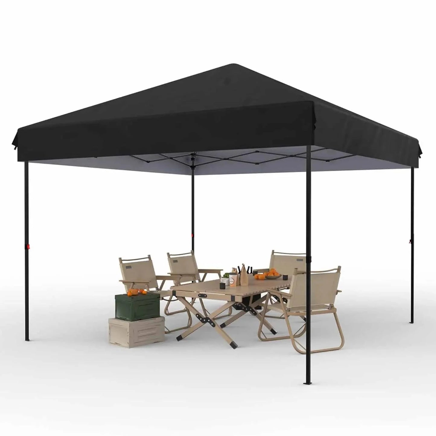 10x10 FT Pop Up Canopy Tent Outdoor Canopy Heavy Duty GlowCart