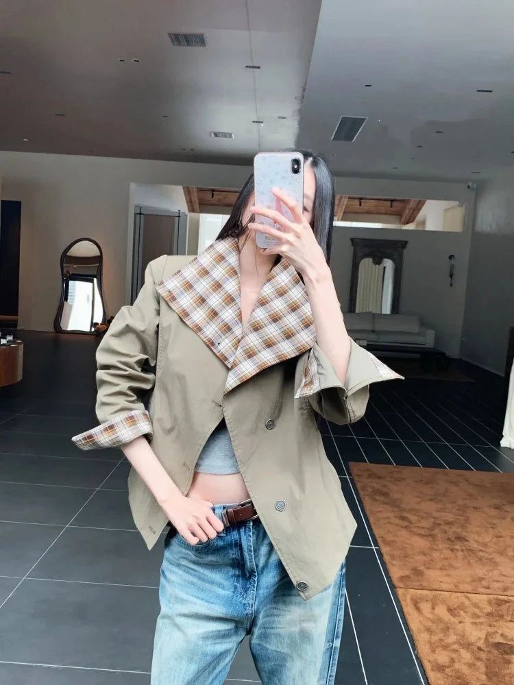 CHEERART Designer Autumn 2025 Jackets For Woman Outerwears GlowCart